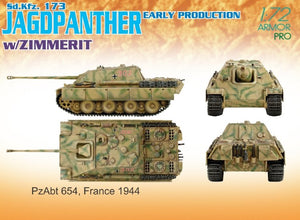 Dragon 7241 Sd.Kfz. 173 JAGDPANT. E.PROD.w/ZIMMERIT 1/72 – image 4
