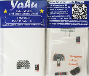 Yahu YMA4898 F-86 F Saber Late 1/48