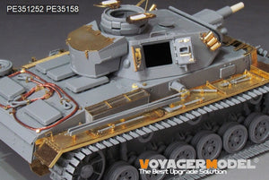 Voyager Model PE351252 WWII German Pz.KPfw.III Ausf.N early version upgrade set basic For TAKOM 8011 1/35 – obrázek 9