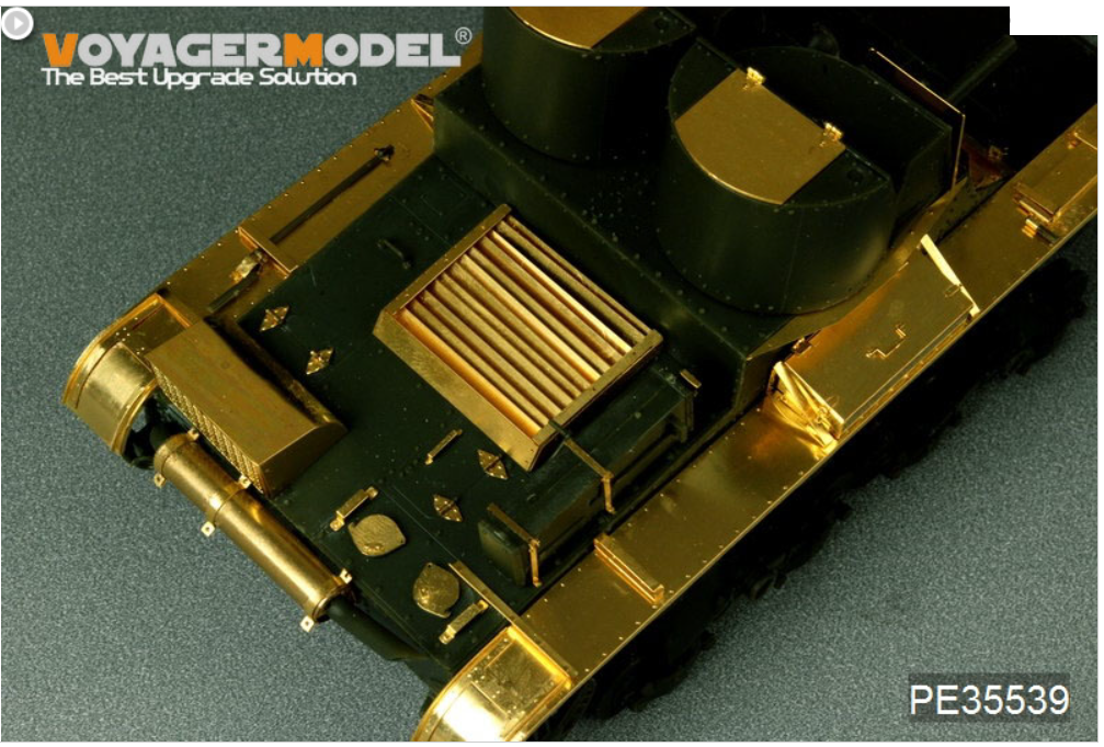 Voyager Model PE35539 WWII Soviet T-26 Light Infantry Tank Mod.1931 Basic For HOBBYBOSS 82494 1/35 – Bild 3
