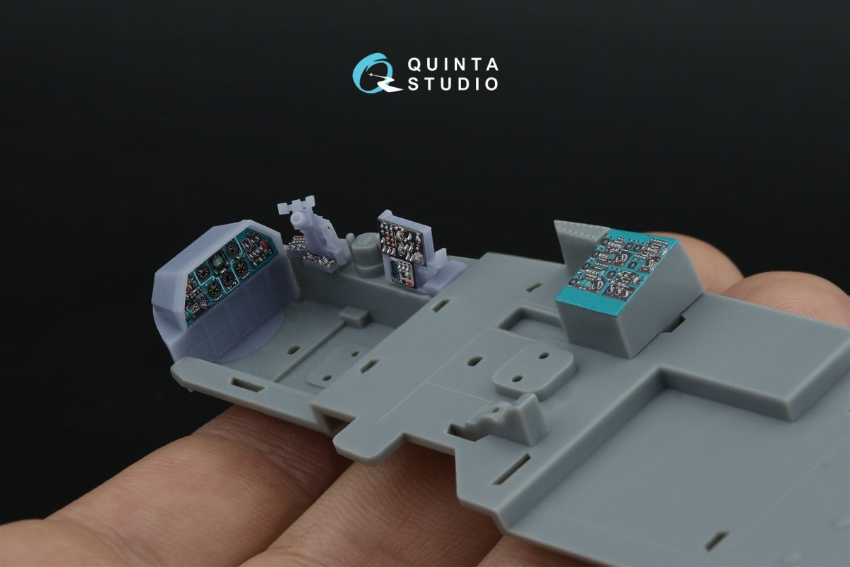 Quinta Studio QDS+48516 Mi-24P Hind-F 3D-Printed colored Interior on decal paper (Trumpeter) (small version) (with 3D-printed resin parts) 1/48 – image 9