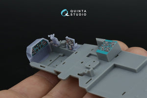Quinta Studio QDS+48516 Mi-24P Hind-F 3D-Printed colored Interior on decal paper (Trumpeter) (small version) (with 3D-printed resin parts) 1/48 – image 9