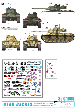 Star Decals 35-C1088 M47 Patton #4 1/35 – Bild 2