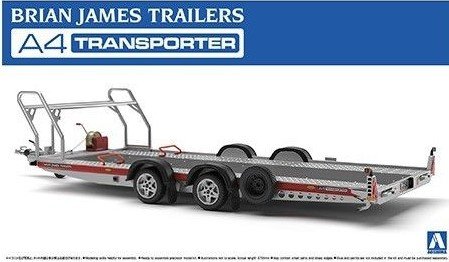Aoshima 05260 Brian James Trailers A4 Transporter 1/24