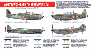 Hataka HTK-AS16 Early WW2 French Air Force paint set (6x17ml) – image 2