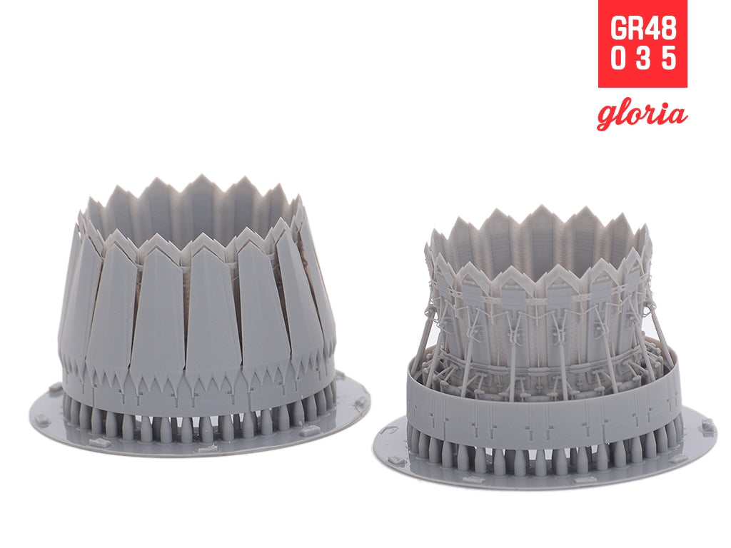 Gloria GR48035 F-35A Exhaust Nozzle TAMIYA 1/48 – Bild 5