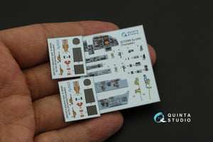 Quinta Studio QD72088 Su-24M 3D-Printed &amp;amp; colored Interior on decal paper (Trumpeter) 1/72 – image 4