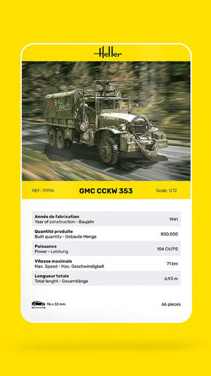 Heller 79996 GMC CCKW 353 1/72 – zdjęcie 2