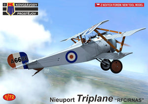 Kovozavody Prostejov KPM0255 Nieuport Triplane “RFC/RNAS” 1/72