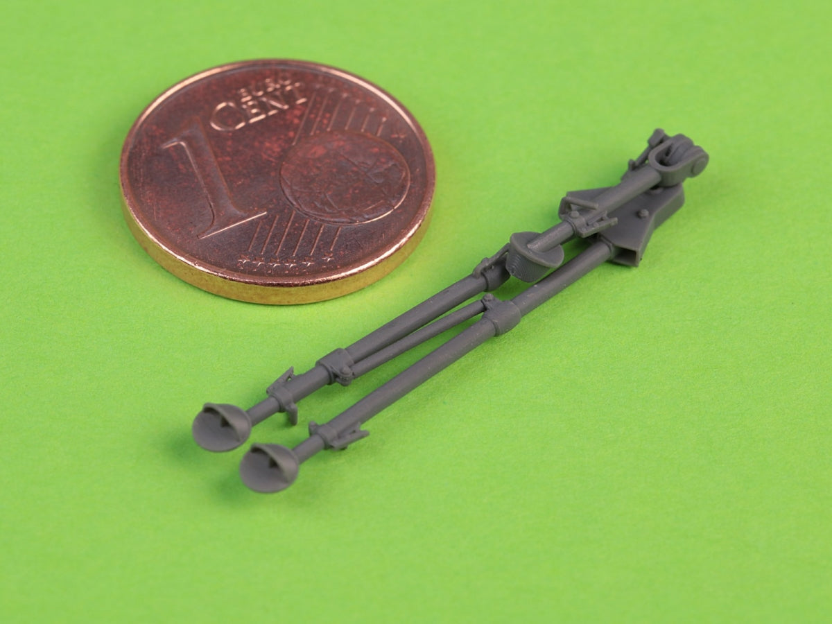 Master GM-35-065 Folded M3 Tripod for Browning M2HB .50 cal Rifle (1 pc.) 1/35 – image 7