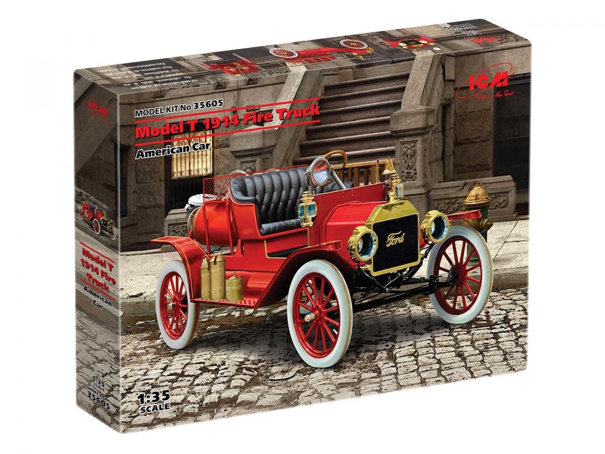 ICM 35605 Model T 1914 Fire Truck 1/35 – zdjęcie 2