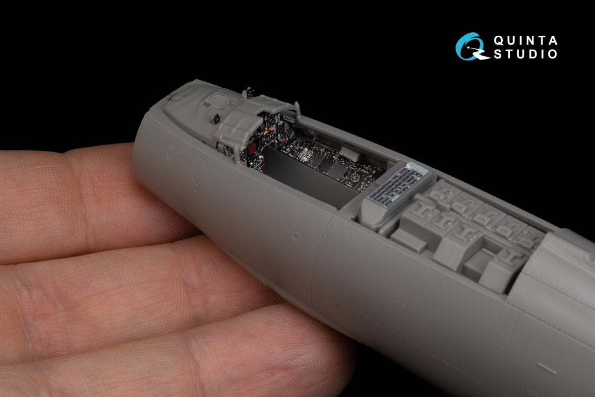 Quinta Studio QD48223 F-104S/ASA 3D-Printed &amp;amp; colored Interior on decal paper (Kinetic) 1/48 – image 9