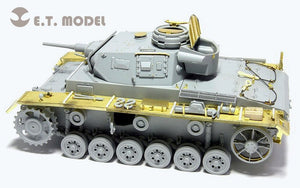 ET Model EA35-010 WWII German Pz.Kpfw.III Ausf.HN Fender For DRAGON Kit 1/35