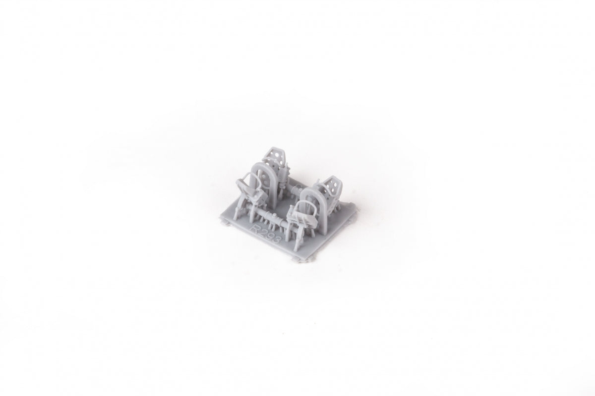 Eduard 648874 Bf 109E rudder pedals late PRINT 1/48 – Bild 3