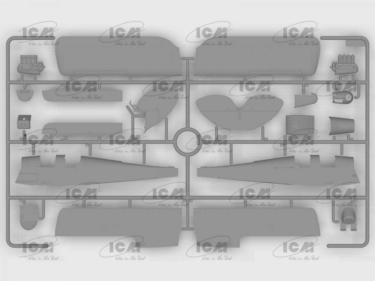 ICM 32038 DH. 82A Tiger Moth with bombs 1/32 – Bild 10