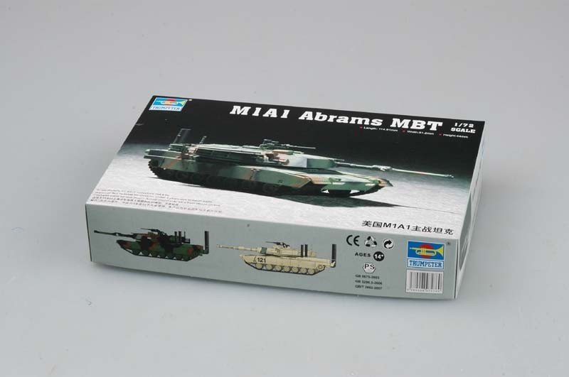 Trumpeter 07276 M1A1 Abrams MBT 1/72 – image 2