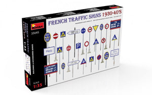 Miniart 35645 FRENCH TRAFFIC SIGNS 1930-40&amp;#39;s 1/35 – image 2