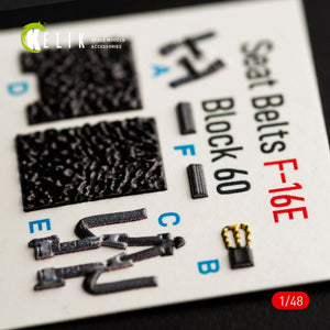 KELIK K48060 F-16E DESERT VIPERS BLOCK 60 INTERIOR 3D DECALS FOR KINETIC KIT 1/48 – image 3