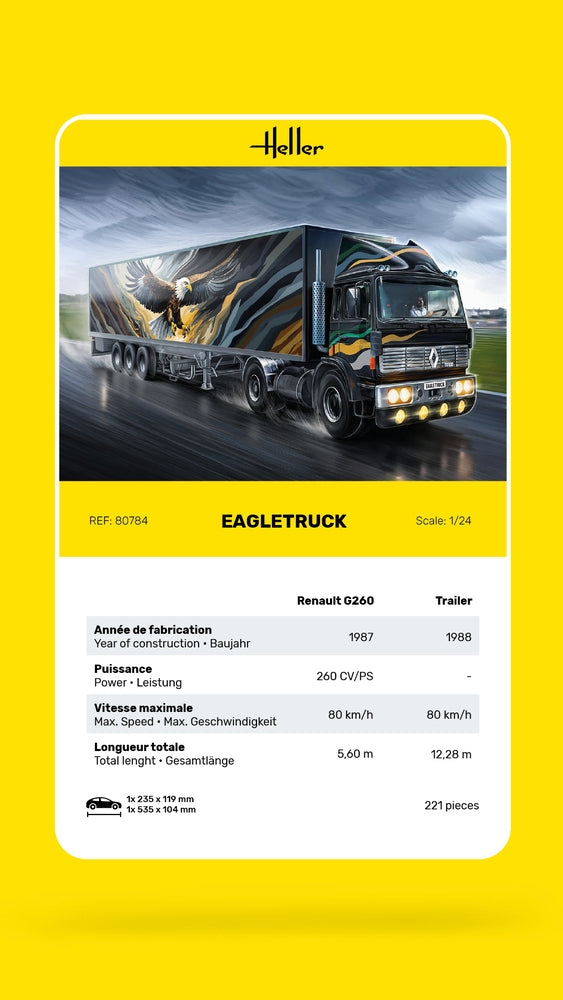 Heller 80784 Eagletruck 1/24