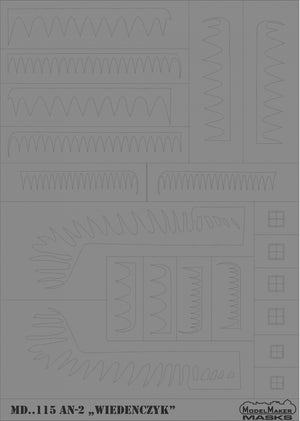 ModelMaker Decals MD48115 An-2 &amp;quot;Viennese&amp;quot; 1/48 – imagen 3