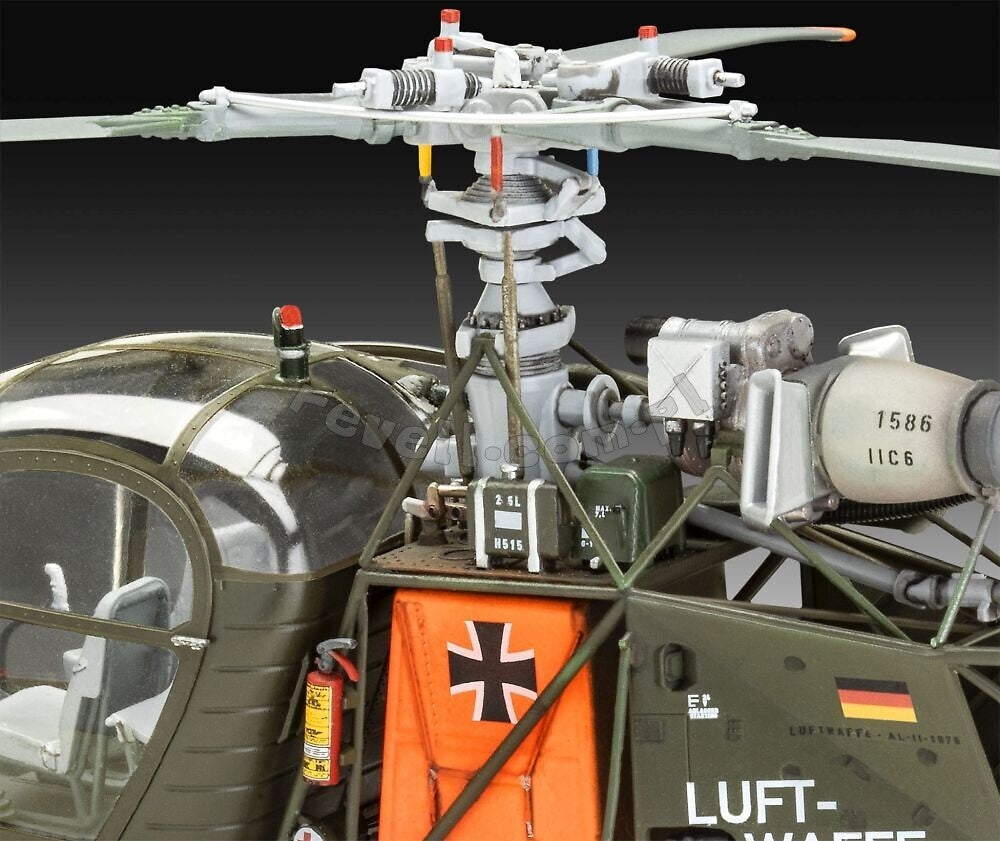 Revell 03804 Alouette II 1/32 – Bild 8