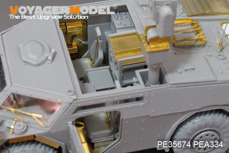 Voyager Model PE35674 Morden German Fennek LGS-Dutch Version (For TRUMPETER 05533) 1/35 – Bild 3