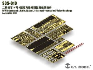ET Model S35-010 WWII German Pz.Kpfw.IV Ausf.J (Latest Production) Value Package For DRAGON 6575 1/35 – image 8