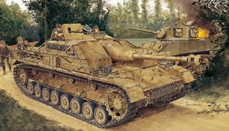 Dragon 6520 Sd.Kfz.167 StuG.IV Early Production Smart Kit. 1/35 – obrázek 2
