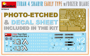 MiniArt 37044 TIRAN 4 SHARIR EARLY TYPE w/DOZER BLADE 1/35 – image 2