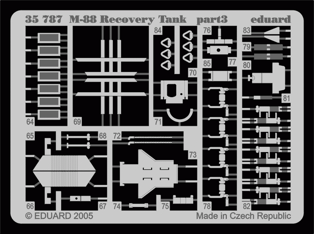Eduard 35787 M-88 Recovery Tank AFV Club – image 3