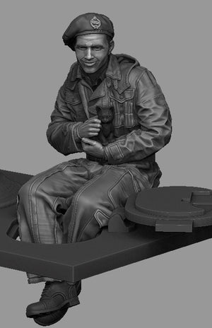 Panzer Art FI35-214 British Sherman tank loader Pixie suit 1/35 – image 2