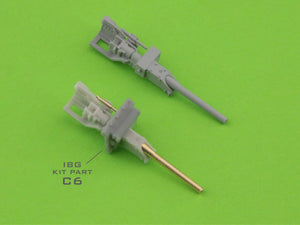 Master GM-72-015 Type 95 Ha-Go - 37 mm Type 94 gun barrel with resin mount (for IBG model) 1/72 – immagine 7