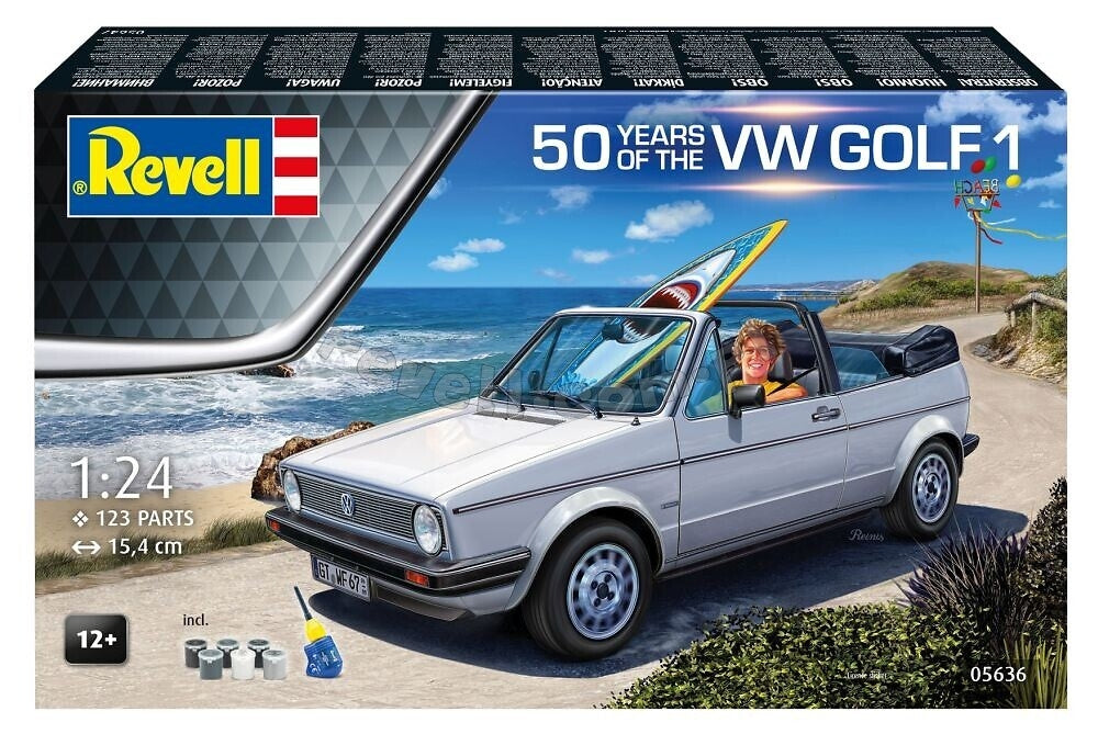 Revell 05636 Gift Set - 50 Years of VW Golf 1 1/24 – imagen 2