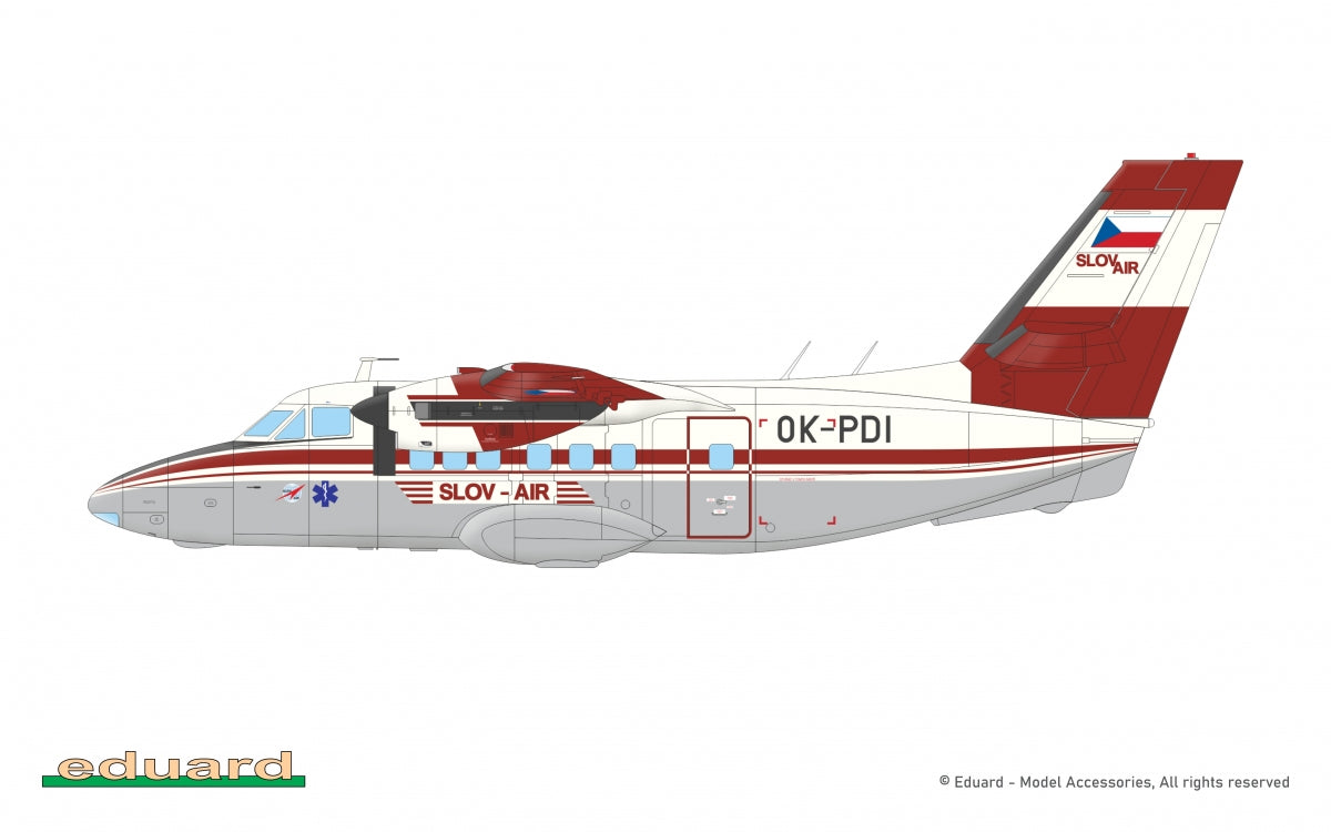 Eduard 2148 L-410UVP TURBOLET 1/72 – obrázek 11