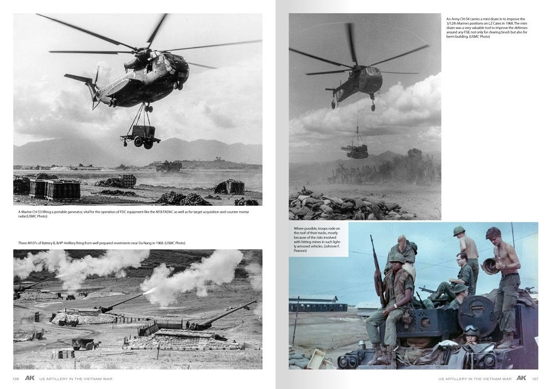 AK Interactive AK130007 AMERICAN ARTILLERY IN VIETNAM EN – Bild 15