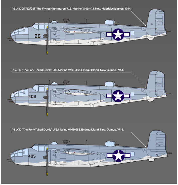 Academy 12334 USMC PBJ-1D B-25 Mitchell 1/48 – image 6
