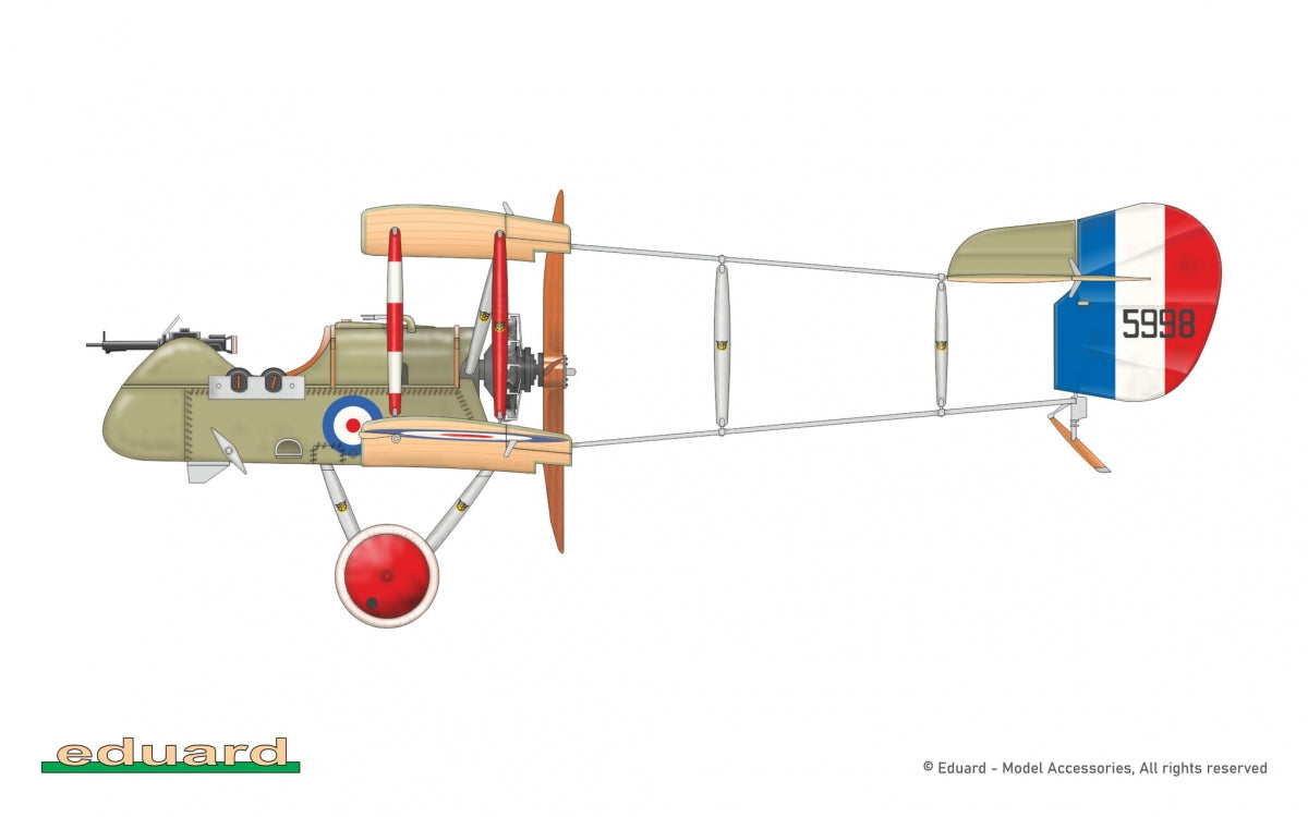 Eduard 8094 DH-2 - The ProfiPACK Edition 1/48 – obrázek 2