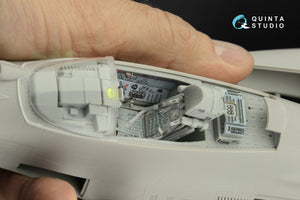 Quinta Studio QD32175 MiG-29 9-12 Fulcrum A 3D-Printed &amp;amp; colored Interior on decal paper (Trumpeter) 1/32 – image 13