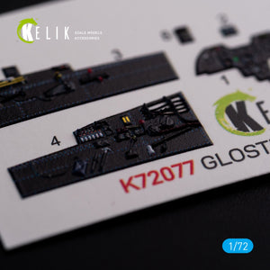 KELIK K72077 Gloster Meteor F.8 interior 3D decals for Airfix kit 1/72 – Bild 7