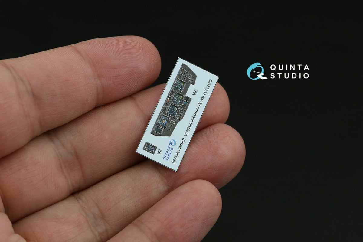 Quinta Studio QD72231 Ka-52 luminous displays upgrade for QD+72229 set only (Dream Model/Quinta) 1/72