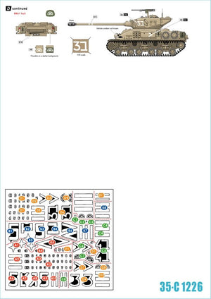 Star Decals 35-C1226 Israeli AFVs 9 1/35 – Bild 2