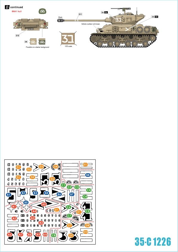 Star Decals 35-C1226 Israeli AFVs 9 1/35 – Bild 2