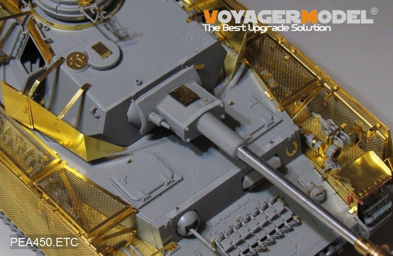 Voyager Model PEA450 WWII German Pz.Kpfw.IV Ausf.J &amp;quot;Thoma shields&amp;quot; wire mesh schürzen (Last Production) (FOR Boder 35008) 1/35 – immagine 13