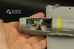 Quinta Studio QD48366 Ju 88A-4 3D-Printed &amp;amp; colored Interior on decal paper (ICM) 1/48 – obrázek 7