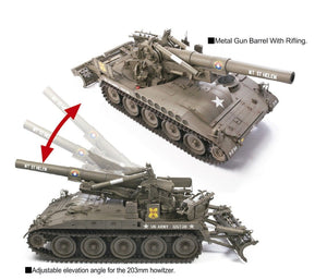 AFV Club 35337 ROCA M110A2 203mm howitzer 1/35 – image 4