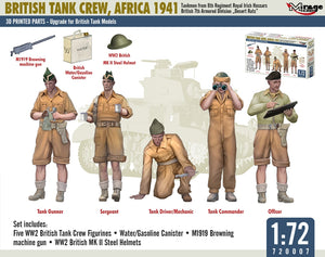 Mirage Hobby 720007 British Tank Crew, Africa 1941 1/72 – obrázek 2