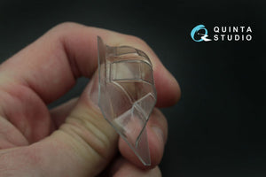 Quinta Studio QC48005-S La-5 vacuformed clear canopy 1 pcs (for Zvezda kit) 1/48 – obrázek 5