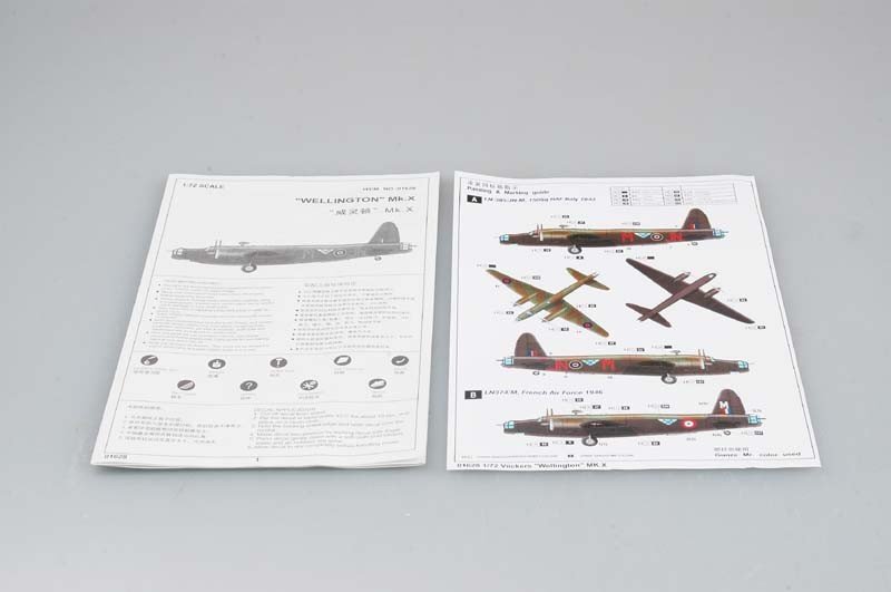 Trumpeter 01628 Vickers Wellington Mk X 1/72 – Bild 4