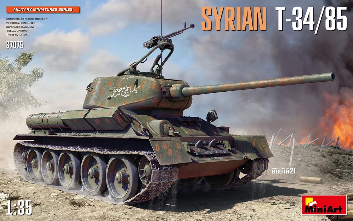MiniArt 37075 SYRIEN T-34/85 1/35