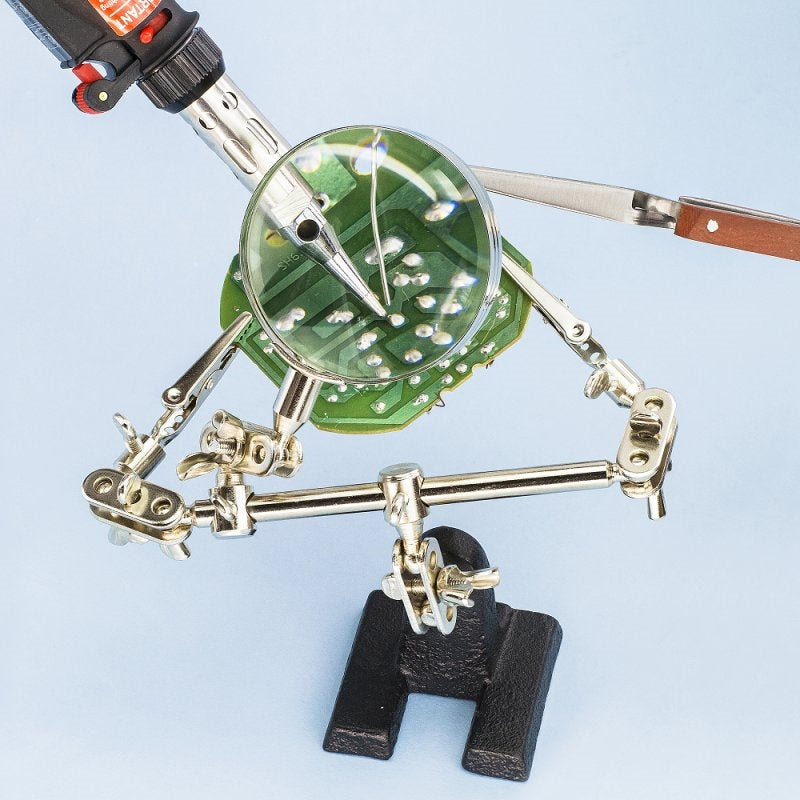 Modelcraft PCL2228 Helping Hands &amp;amp; Glass Magnifier – image 3